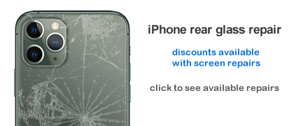 iPhone rear glass repair in Watford