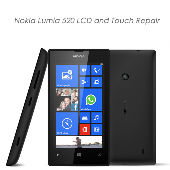 Nokia Lumia 520 LCD and Touch Reapir
